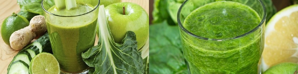 batido verde hecho con batidora de vaso clase media - alta
